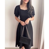 [Mardhatillah] Hyuna women's dress elegant women's party dress/ Latest women's clothing/