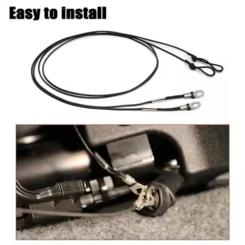 #14C Convertible Roof Tension Rope,Convertible Top Tension Rope 54377277475 for BMW E93 F33 (Black)