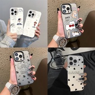 For Vivo V21E Y73 V20 V21 V30 V29 V25 V23 S10 S12 S15 S16 S17 S18 S18E S7 S9 Case Luxury IMD Cute Bo