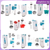[SimpleloveMY] Cistern Toilet Repair Replacement Kits Fill Valve Flush Valve Type Flush Button Set