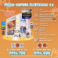 # DOTATECH MEOW-GAMING i5/RTX5060 4.6 - CUSTOM PC GAMING PACKAGE #  i5-14400F  + GPU Option(s)