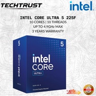 Intel® Core™ Ultra 5 225F (10-Core/10-Threads) BOX UNIT | Intel Ultra Series 2 (LGA1851)