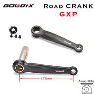 GOLDIX Crankset 170MM 175MM Bicycle Chainring 42/44/46/48T Road Bike Foldable Bike Crown Compatible For SRAM SHIMANO Brand