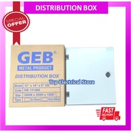 GEB METAL INDOOR/OUTDOOR DISTRIBUTION BOX / MULTI DB BOX / ELECTRICAL BOX / KOTAK ELEKTRIK 12 X 14 X