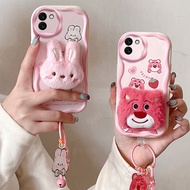 Casing samsung a03 Cute Plush phone case for samsung a03 case bts