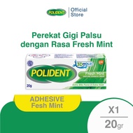 Polident Perekat Gigi Tiruan | Polident Adhesive Fresh Mint Lem Gigi Palsu  20g