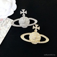 Clothing Men Women Accessories Trendy Brooch Pin Collar Pin Planet Queen West Universe Diamond-studd