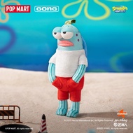 POPMART resonates with the residents of SpongeBob BikiniBottom Ugly Fish plush blind box gift