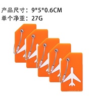 Ready Stock Silicone Luggage Tag Boarding Pass Printable logo Silicone Boarding Pass Luggage Listing