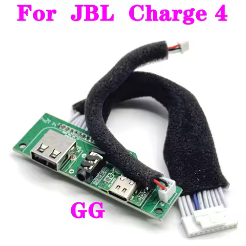 1PCS For JBL CHARGE4 GG USB 2.0 Flat Cable Supply Board Connector For JBL Charge 4 GG Micro USB Char