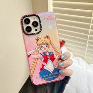 Sailor Moon air cushion transparent phone case for iphone 13 13pro 13promax 13mini 12 12pro 12promax 12mini Model protective case for iphone 11 11pro 11promax x xr xsmax New Design Cute Fashion Phone Case for iphone 7+ 8+