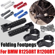 Y Foldable Footrest For BMW R1250 R1200 R1200RT R1250RT R 1200 1250 RT Accessories 1200rt