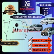 Nissan Serena C25 C26 C27 Spare Tyre With Bracket