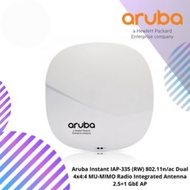 Aruba Instant AP-335 (RW) 802.11n/ac Dual 4x4:4 MU-MIMO Radio Integrated Antenna 2.5+1 GbE AP (JW823