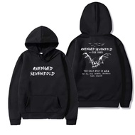 MICKOLA HOODIE Avenged Sevenfold Hoodie A7x Black Cotton Pleeced Music