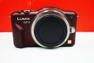 Panasonic Lumix DMC-GF3 Brown Body GF3 GF-3 G-F3 ใช้ CMOS ความละเอียด 12 ล้านพิกเซล  ISO 6400 ถ่ายภา