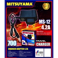 Casan Charger Adapter Head Flashlight Travel Charger Adapter DC Mitsuyama MS-11 MS-12 4.2V