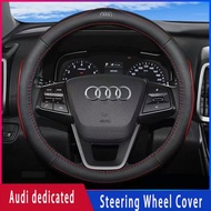 Car Steering Wheel Cover Universal Grip Cover Suitable  Non-Slip Cover for AUDI Audi A1 A4 A3 Q5 Q2 Q3 A6 Q7 A8 TT