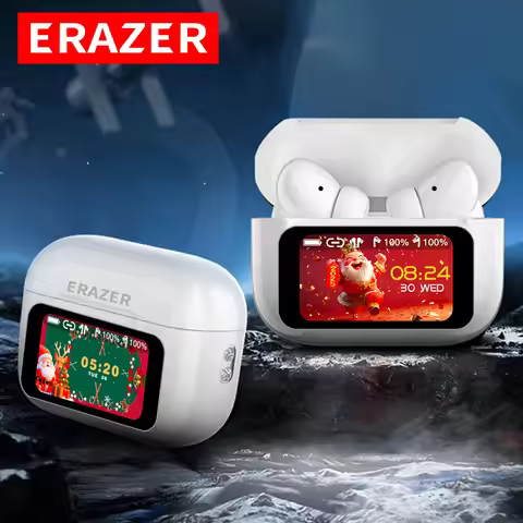 Original ERAZER Wireless Bluetooth Earphone TWS Headphones Sport Headset HD Mic with touch Control E