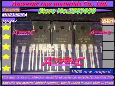 Aoweziic 100% new original MUR3060PA MUR3060 TO-247 Ultra Fast Recovery Diode 30A 600V