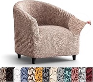 PAULATO BY GA.I.CO. Barrel Chair Slipcover - Armchair cover - Tub chair Slipcovers - Club chair cove