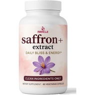 Saffron+ Extract – 88.5mg Saffron with Vitamin C, Magnesium, Turmeric, Ashwagandha & Rhodiola – Vega
