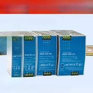 MW MW MW NDR-240-24V10A5A Switching Power Supply 75W120W480W Rail 220 to 12V48V DC