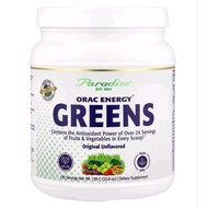 Paradise Herbs, ORAC Energy® Greens, Original Unflavored, 6.4 oz (182 g)/12.8 oz (364 g)/25.6 oz (72
