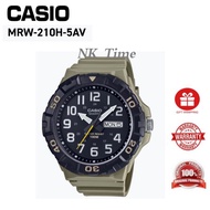 CASIO Watches Big Size Analog Watch MRW-210H-5AV