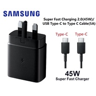 [ORIGINAL] Samsung 45W Charger / 25W Charger / Type C to Type C Cable