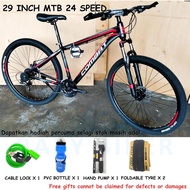 29 Inci Combat Basikal MTB Aloi (24 Kelajuan)/ 29' COMBAT ALLOY MTB BICYCLE (24 SPEED)