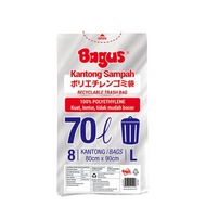 Nice Trash Bag L 8 Uk 80x90 70 Liter Trash Plastic