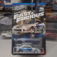 Hot wheels Fast and furious custom/personnalise acura integra sedan GSR graphic remix- Hotwheels cus
