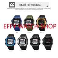 SKMEI 2126 Top Digital Mens Waterproof Electronic WristWatches Fashion PU Band Sports Watch (50mm)