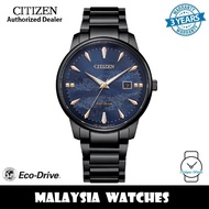 (100% Original) Citizen BM7595-89L Eco Drive Galaxy Graphic Dial Sapphire Glass Stainless Steel Case