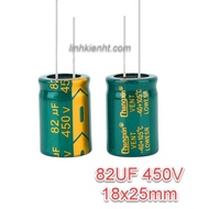 Capacitor 82UF 450V 82uf size 18X25MM