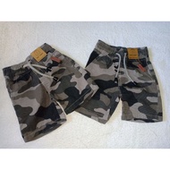 Seluar Askar Budak Boy Army Short Pants