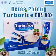 Turbo Rice Porang Rice Box Packaging Contains 7 Sachets