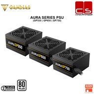 GAMDIAS AURA SERIES ( GP550 | GP650 | GP750 ) 80PLUS POWER SUPPLY
