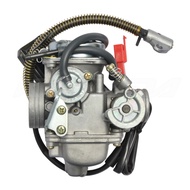 คาร์บูเรเตอร์ คาบูเรเตอร์มอเตอร์ไซค์24มม pd24j สำหรับ GY6 125cc 150cc รถ ATV Go K Art จักรยานยนต์สกู