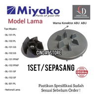 CONNECTOR + GEAR BLENDER MIYAKO OLD MODEL LARGE THREAD HOLE Type BL-101 PL - BL-102 PL - BL-101 GS -