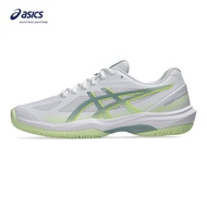ASICS Women COURT HUNTER FF Indoor Court Shoes in White/Ocean Haze