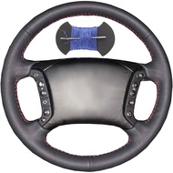 Leather Steering Wheel Cases Car Steering Wrap Stitch Steering Wheel Cover Fit for BMW 3 5 Series E3