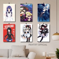 ANIME JATIFU ROOM DECORATION ITSUKA 20X30 AESTHETIC KAWAII TOHKA YATOGAMI ROOM WALL DECORATION/ WALL