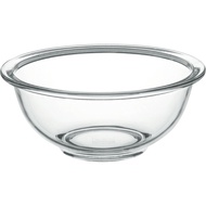 iwaki AGC Techno Glass Heat-Resistant Glass Bowl, Round 1.5L, Outer Diameter 21.3cm, Microwave/Oven/