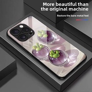 3 in1 Crystal Mountain Bamboo Case For Oppo Reno 10 10pro 9 9pro1111f 11pro 12 12pro12f Anti-knock T