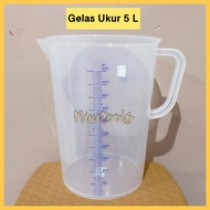 Green Leaf 1835 5 Liter Plastic Measuring Cup 5L Measuring Cup/