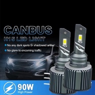 2pcs LED Headlight Bulb H15 High Beam DRL Daytime Running Light For A3 A5 A6 Q7 VW Golf Tiguan Merce