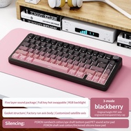 ATTACK SHARK | ATTACK SHARK X85 RGB Wireless Mechanical Keyboard Metal Knobs Bluetooth 2.4G Tri-mode
