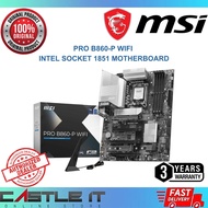 MSI PRO B860-P WIFI LGA1851 ATX Motherboard DDR5 WiFi 7 Intel Core Ultra Series Ready